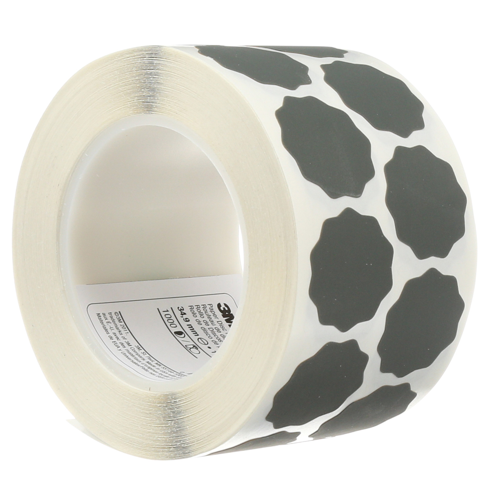 3M Hookit Wetordry Paper Disc 401Q, 2000 A-weight, 6 in x NH, Die600Z, 50/Pac gallery