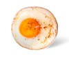Fried Egg Round Fleece Throw Blanket | 60 Inches gallery