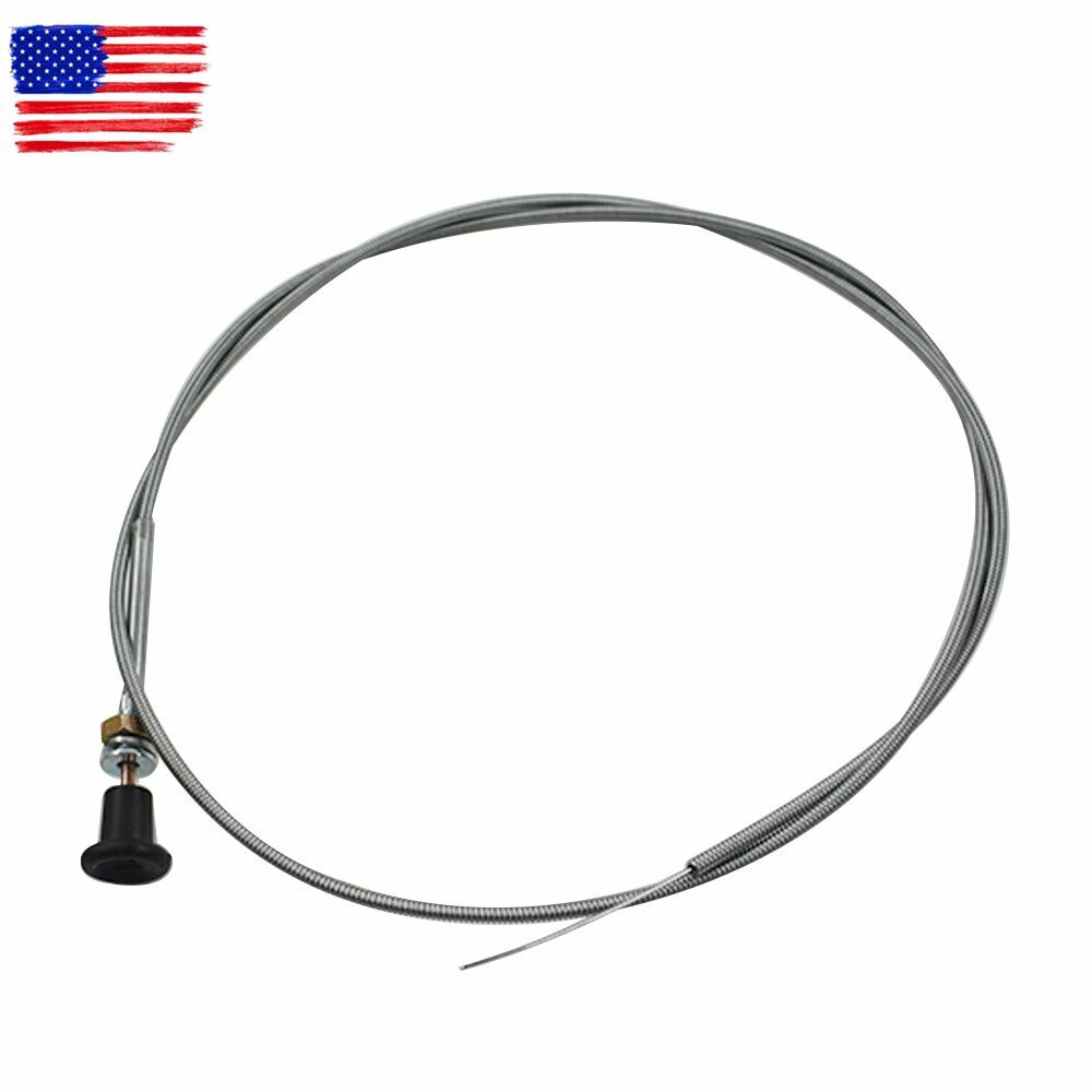 New 237 Universal Push Pull Choke Cable 63" Inner 60" Conduit 2 3/4" travel gallery