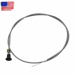 New 237 Universal Push Pull Choke Cable 63″ Inner 60″ Conduit 2 3/4″ travel
