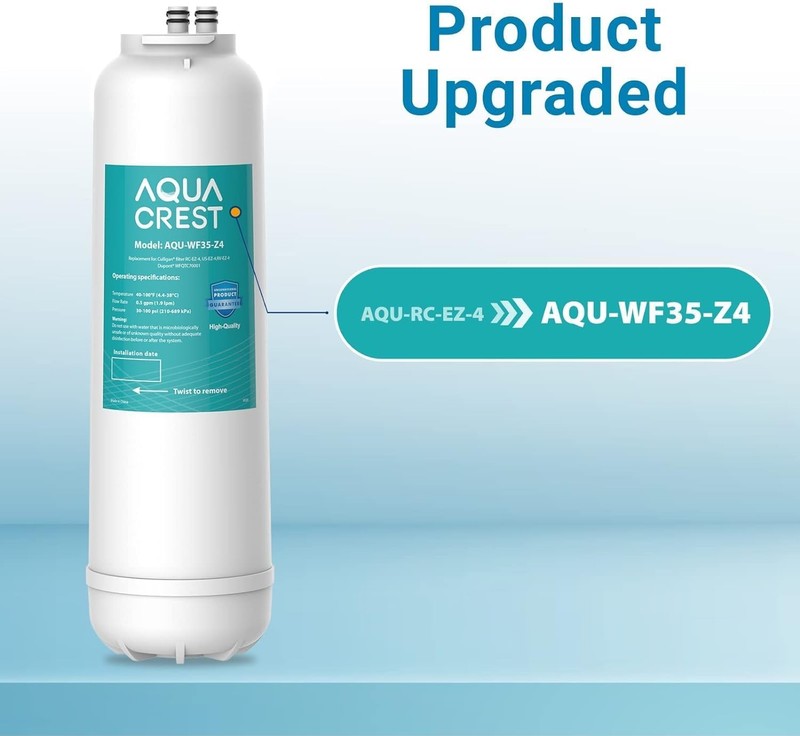 AQUA CREST Water Filter Replacement for Culligan® RC-EZ-4, DuPont® WFQTC30001(3) gallery