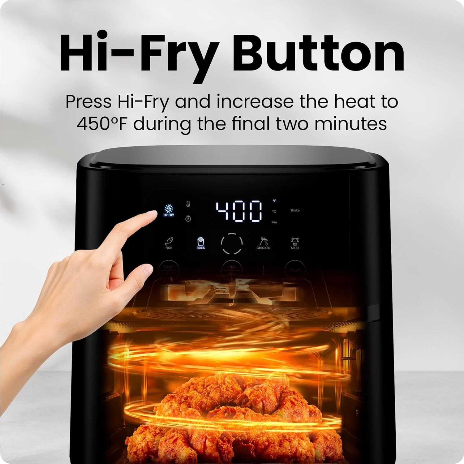Chefman Air Fryer – 4 QT Compact Airfryer for Quick & Easy Meals in Minutes, Fea gallery