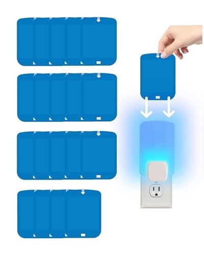 20 Pcs Refill Cartridges for Stem Flying Insect Light Trap, Replacement Glue Car gallery