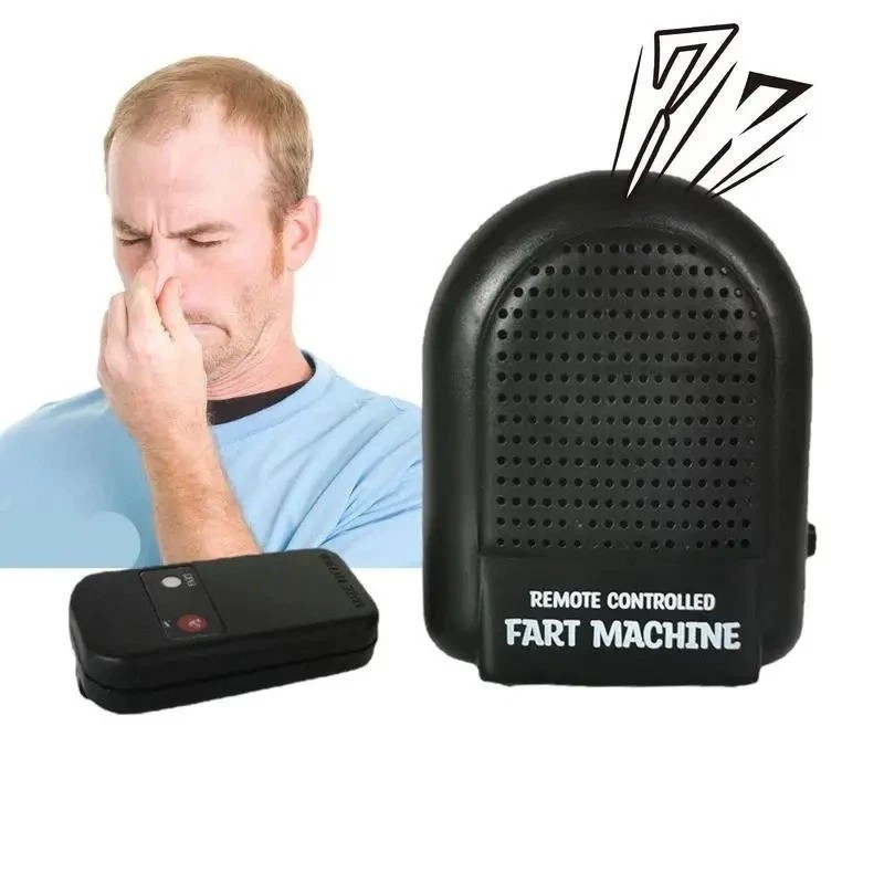 Electronic Fart Box Machine Remote Controlled Prank Joke Fun Fart Machine Box US gallery