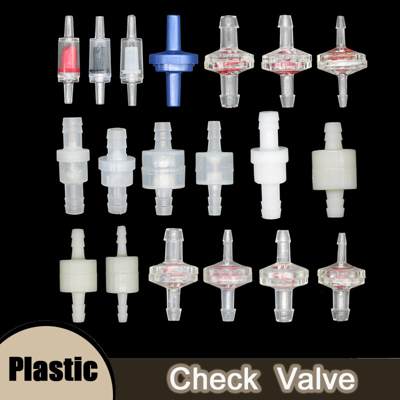 Plastic One-Way Valve Check Valve, Barb Hose Non Return Ozone/Oil Resistant gallery