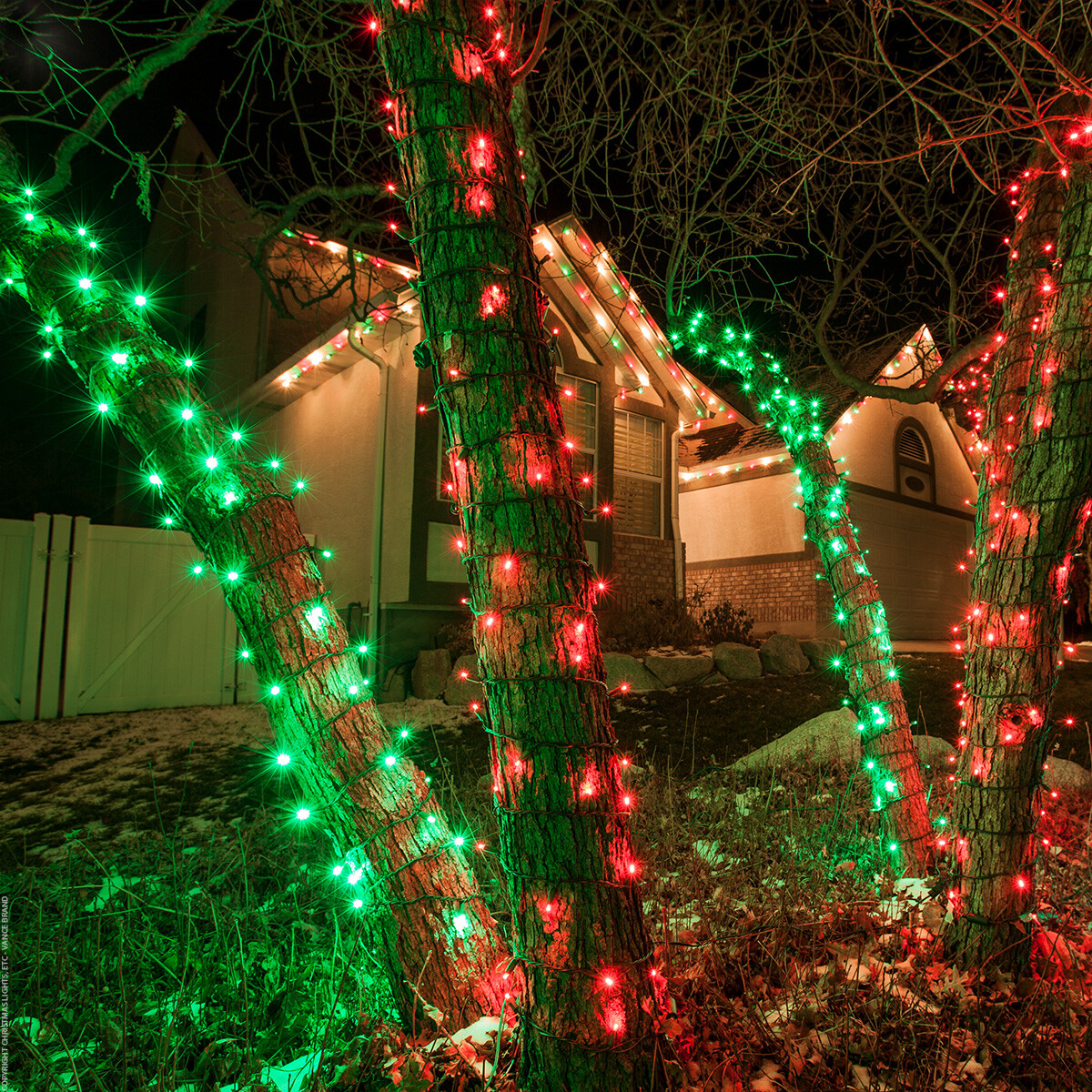 70 LED Christmas String Lights Mini Lights Indoor Outdoor Home Holiday Lighting gallery