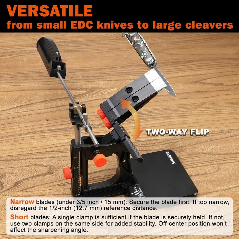 SHARPAL 202H Precision Knife Sharpening System–Adjustable Angle 10–35° gallery