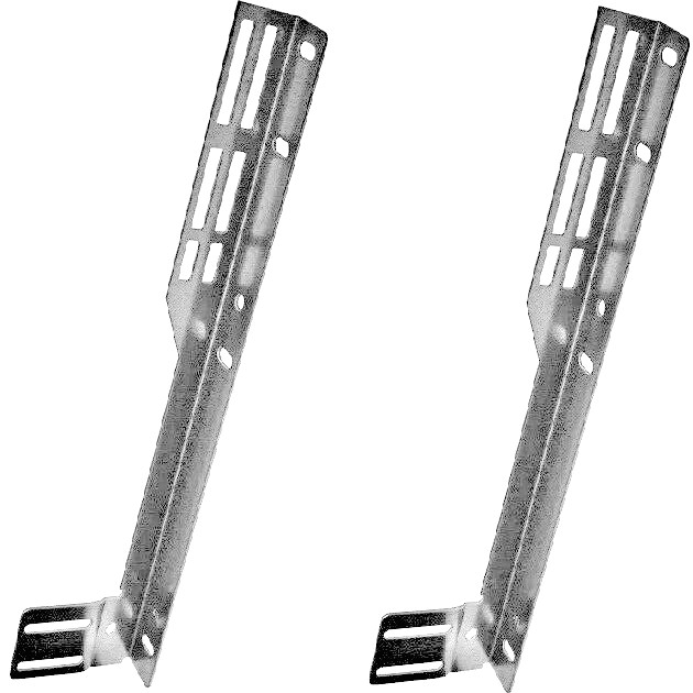 Universal Garage Door Flag Bracket (Pair) for 12", and 15" Radius Track gallery