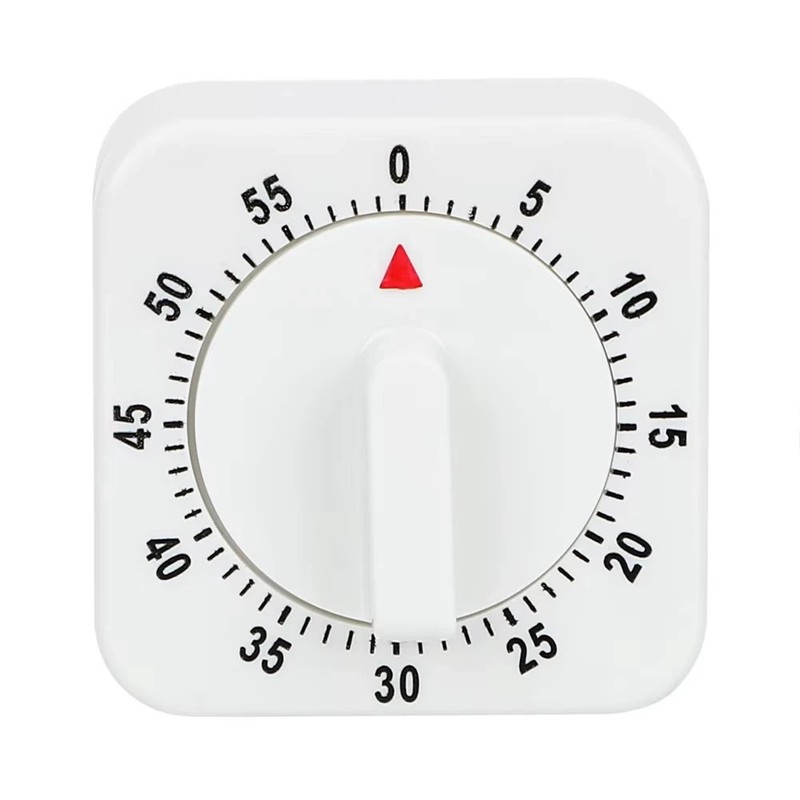 1 Kitchen Timer 60 Minute Timing Bell Alarm Sound Home Baking Cooking Mechanical gallery