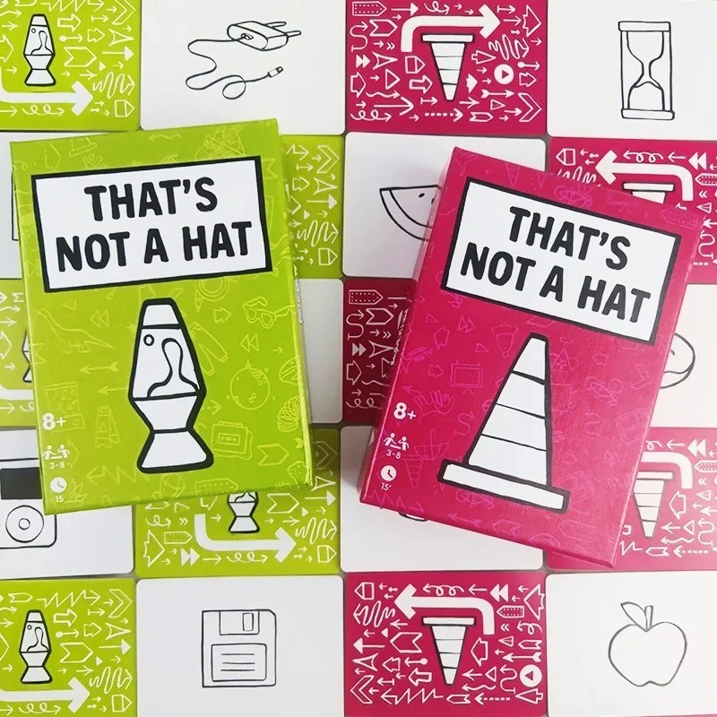 That'S Not a Hat - Fun Bluffing & Memory Party Game for All Ages Components gallery