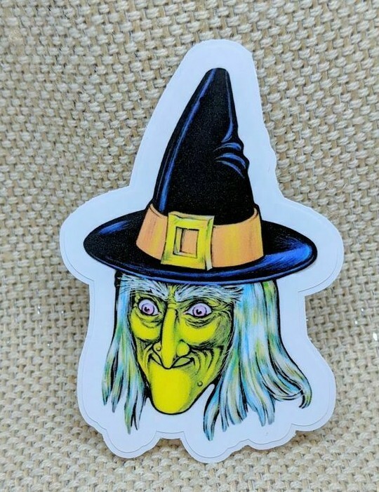 WITCH Vinyl Sticker 3" Fade Resistant gallery