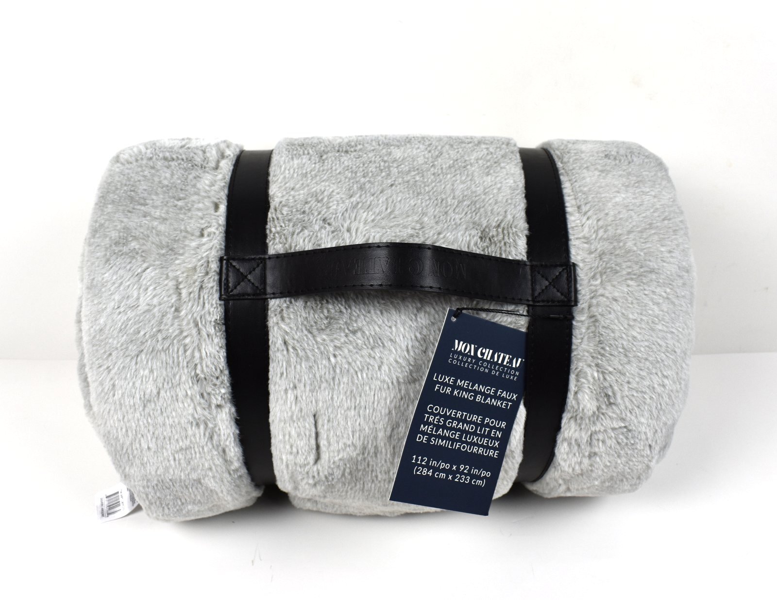 Mon Chateau Luxury Collection Luxe Melange Faux Fur Blanket Size Queen, King gallery