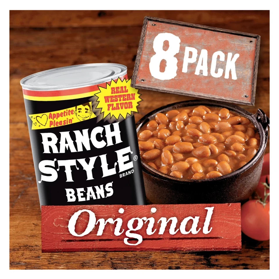 Ranch Style Beans 15oz 8 Cans Savory Pinto Ready To Eat Free Shipping gallery