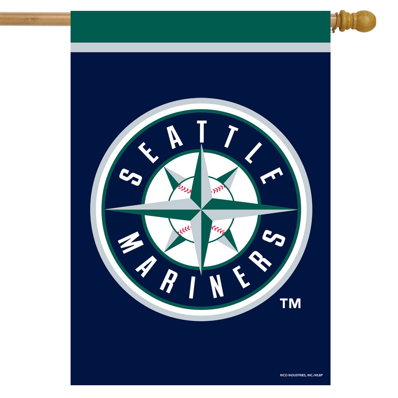 Sparo Seattle Mariners MLB Licensed House Flag gallery
