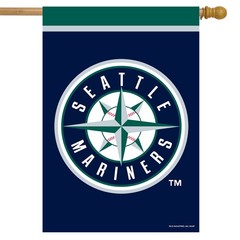 Sparo Seattle Mariners MLB Licensed House Flag
