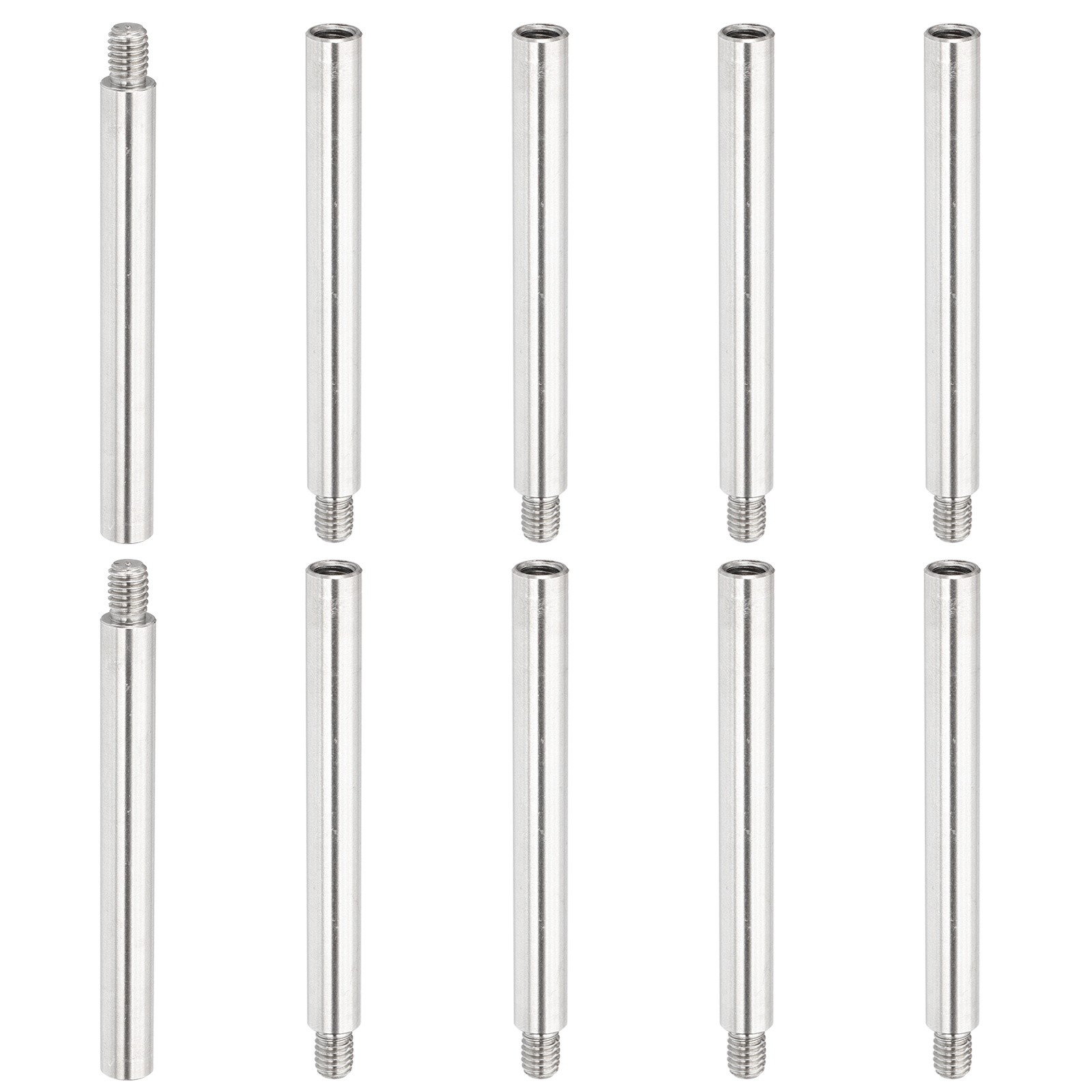 M6x80+8mm Album Scrapbook Extension Posts Extension Screw 10Pcs Extension Post gallery