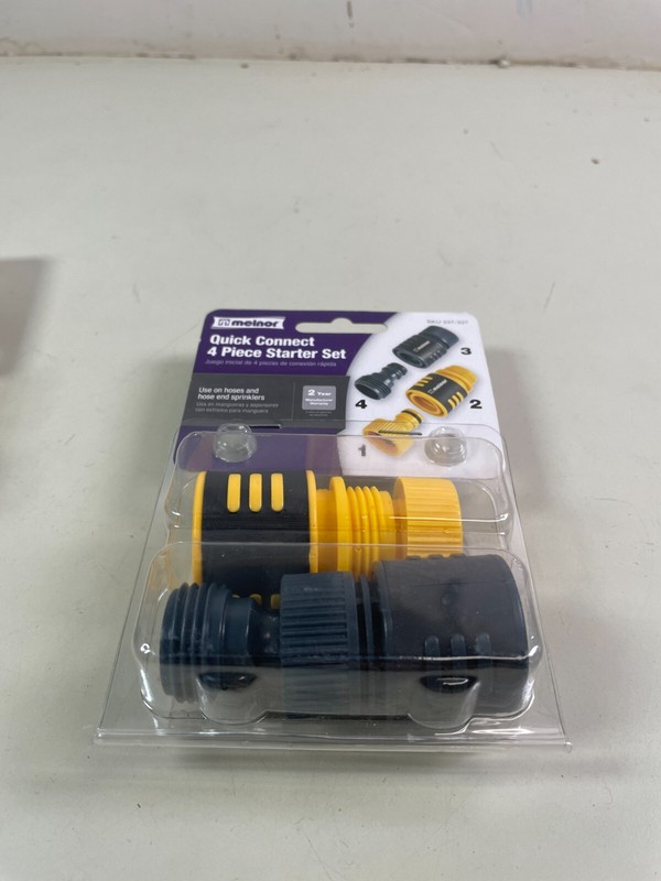 Melnor Quick Connect 4 Piece Starter Set For Garden Hoses 237-337 gallery