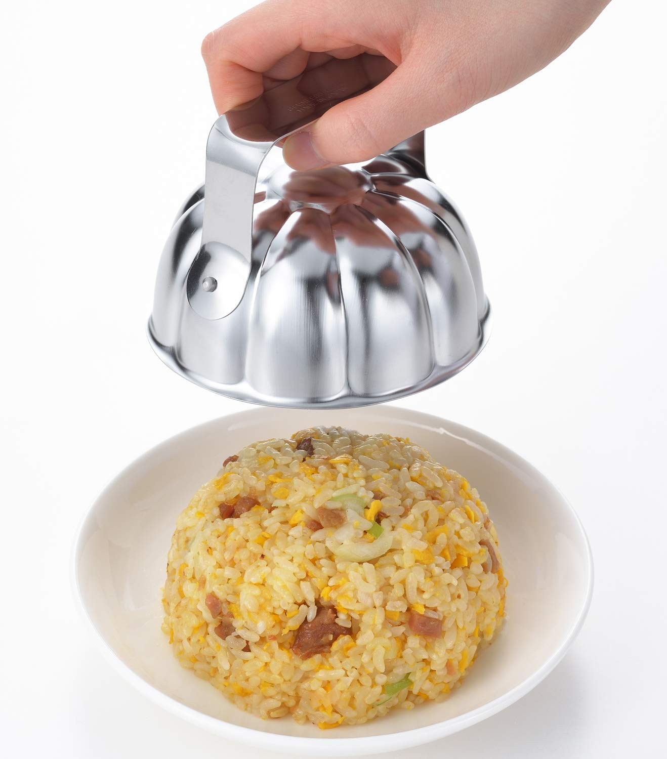 Yoshikawa Rice Mold Flower Shape 280ml Stainless Steel Made in Japan YJ2792 gallery