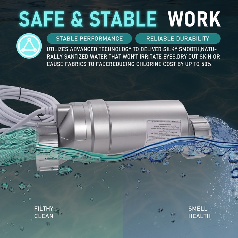 Salt Water Pool chlorinator System 40000 Gallon For Hayward Turbo Cell T-15 gallery