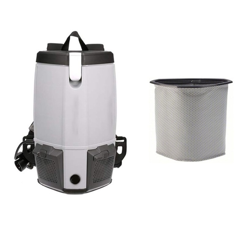For ProTeam 834072 Cloth Filter Replacement for Triangular 6 Quart Vacuum Use gallery