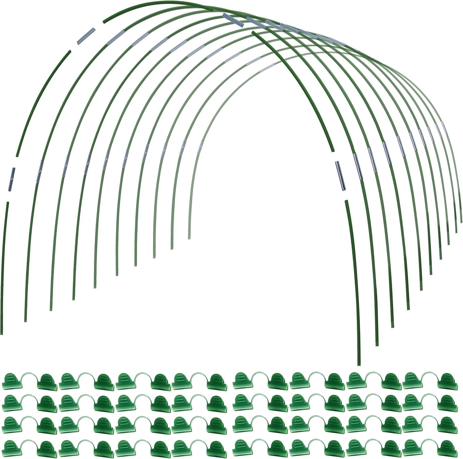 MAXPACE Greenhouse Hoops for L (for Width: 2.8' and up), not_applicable gallery