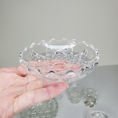 Assorted Cut Crystal and Glass Tableware and Decorative Pieces Lot Of 6