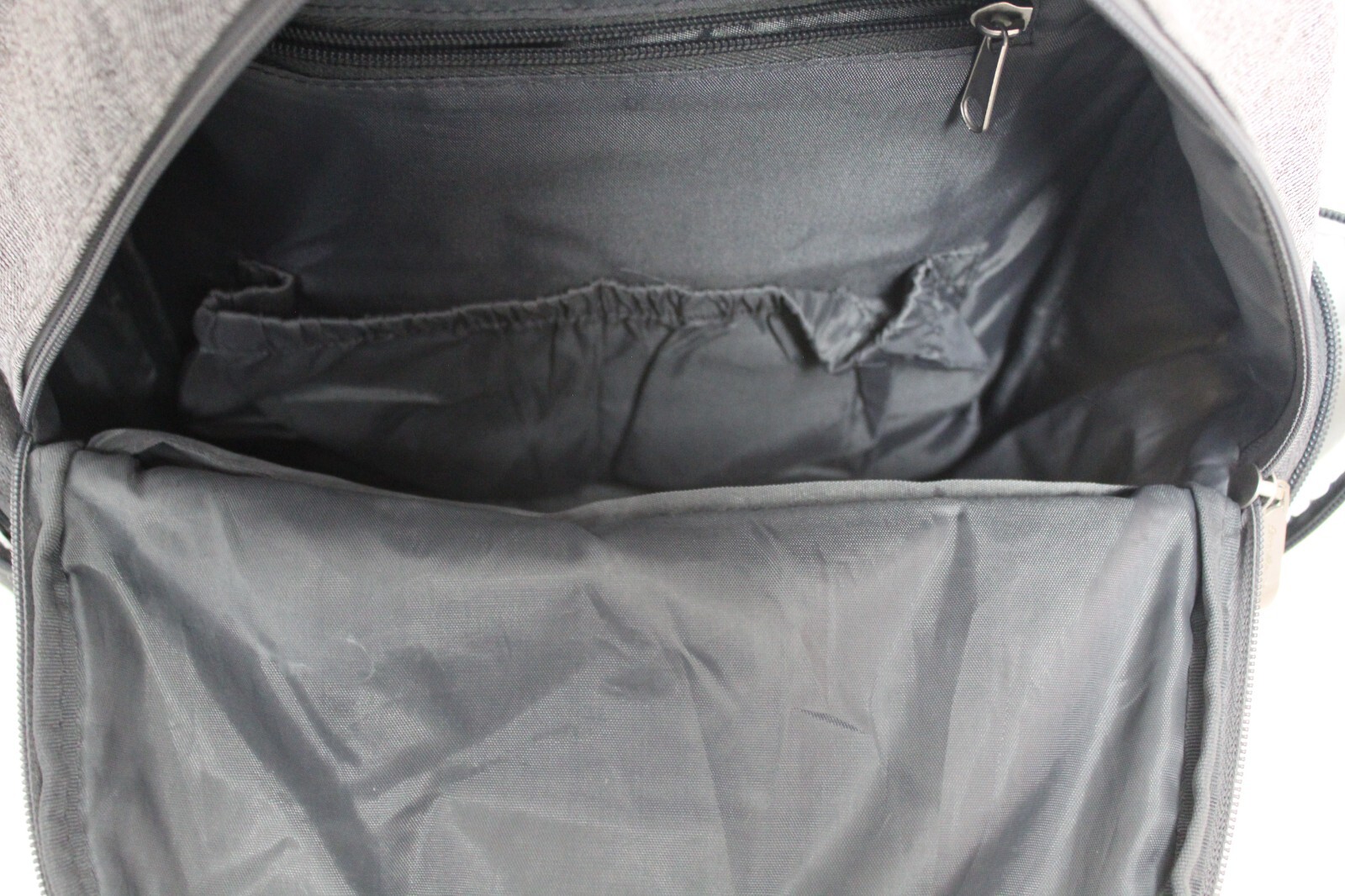Eddie Bauer First Adventure Gray Backpack Adjustable Straps 3