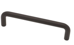 Liberty Hardware P604DC-FB-C Pull 4″ Center to Center Flat Black