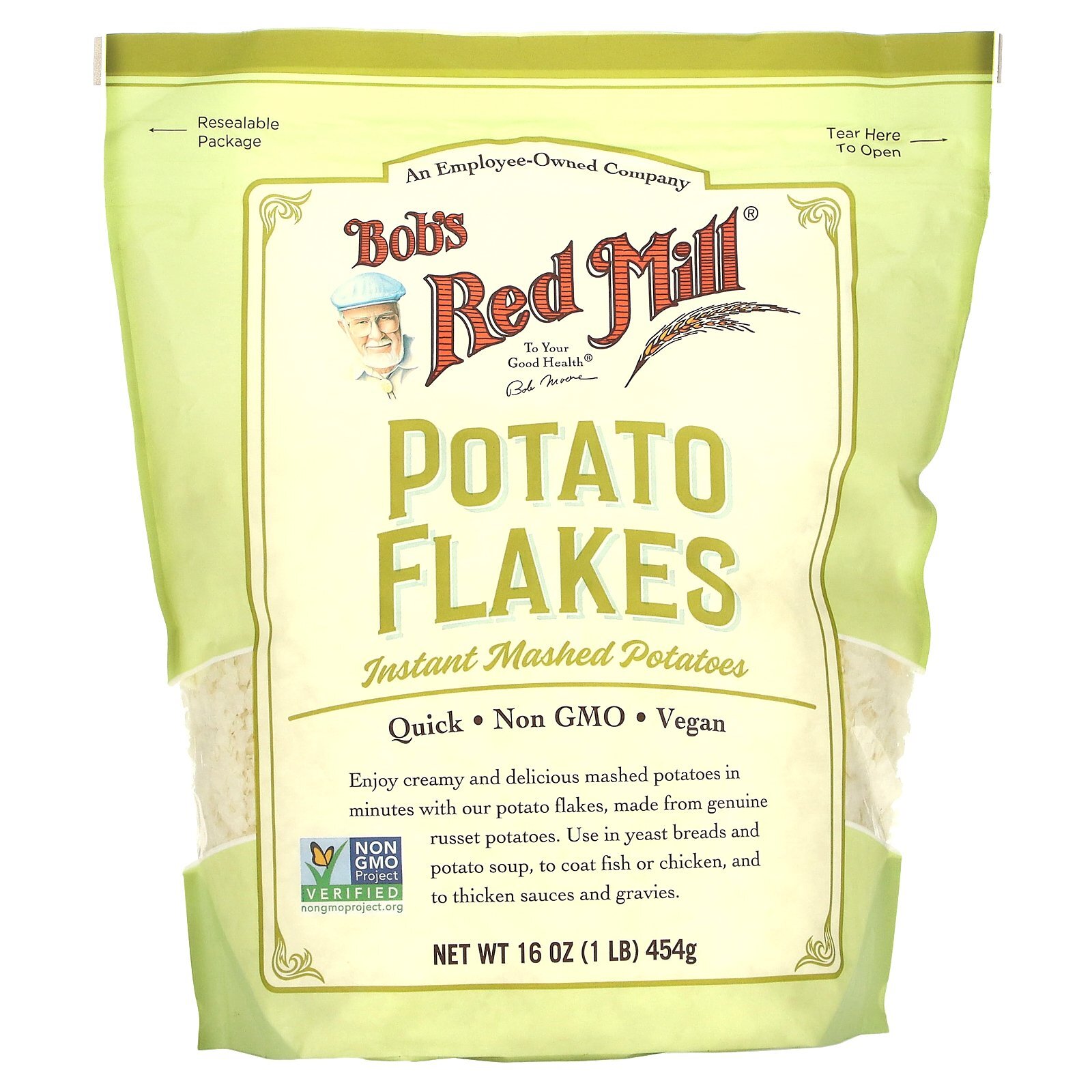 Potato Flakes, Instant Mashed Potatoes, 16 oz (454 g) gallery