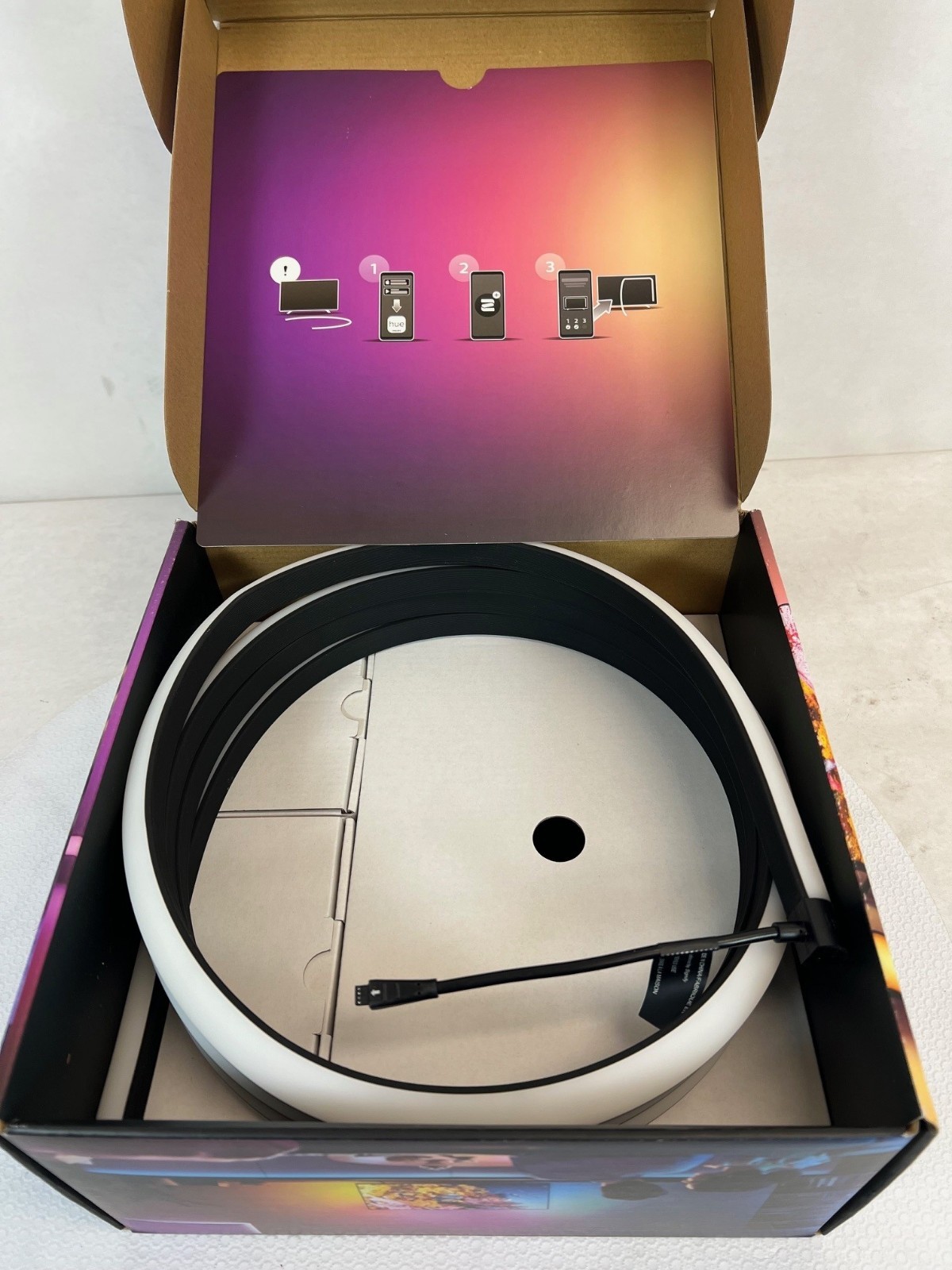 Philips Hue Play Gradient 75" Smart TV LED Lightstrip-requires Bridge & Sync Box gallery