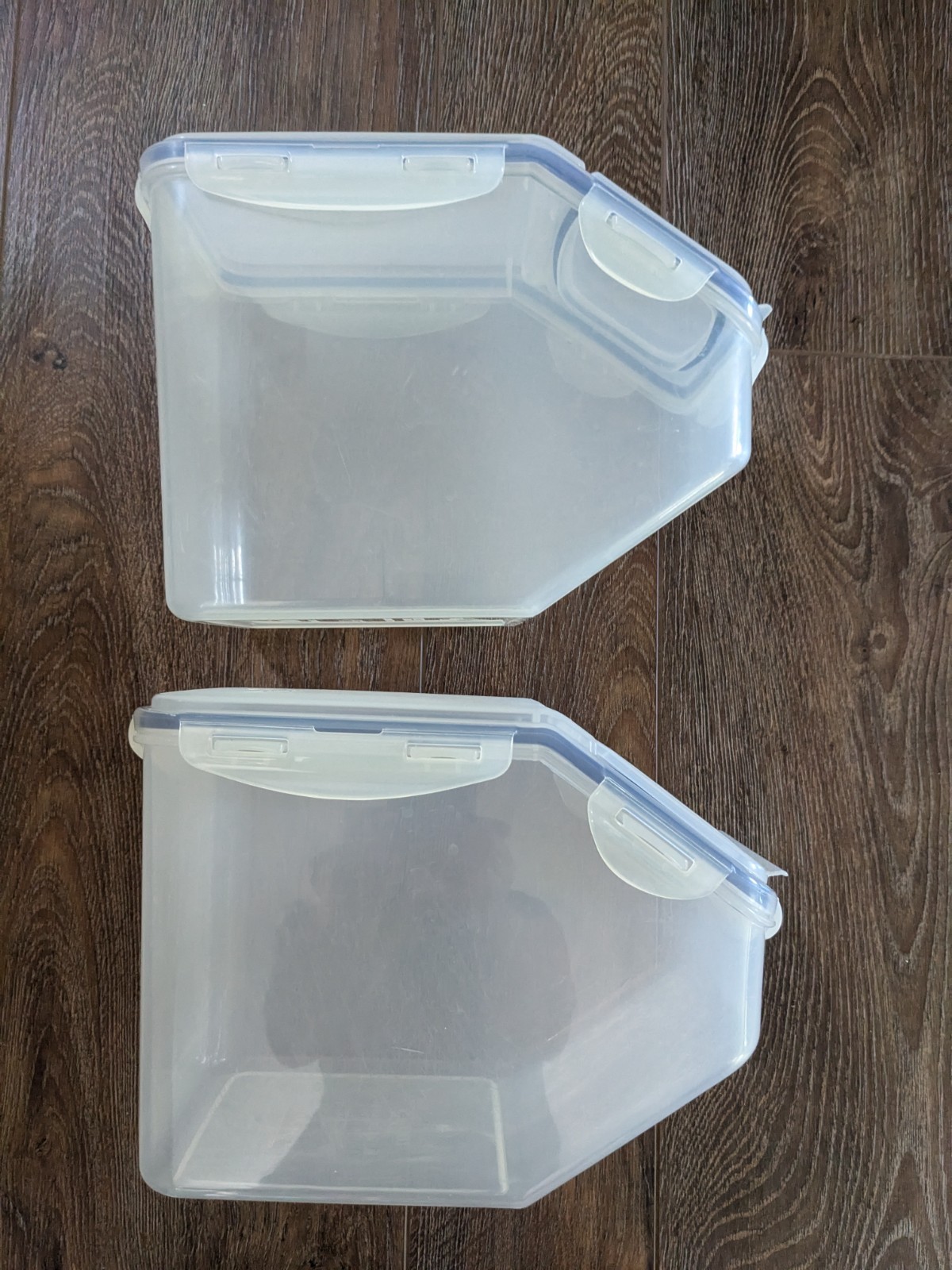 Lock & Lock Food Pantry Storage Containers Flip-Top Lid 21 Cup 5 Liter Set of 2 gallery