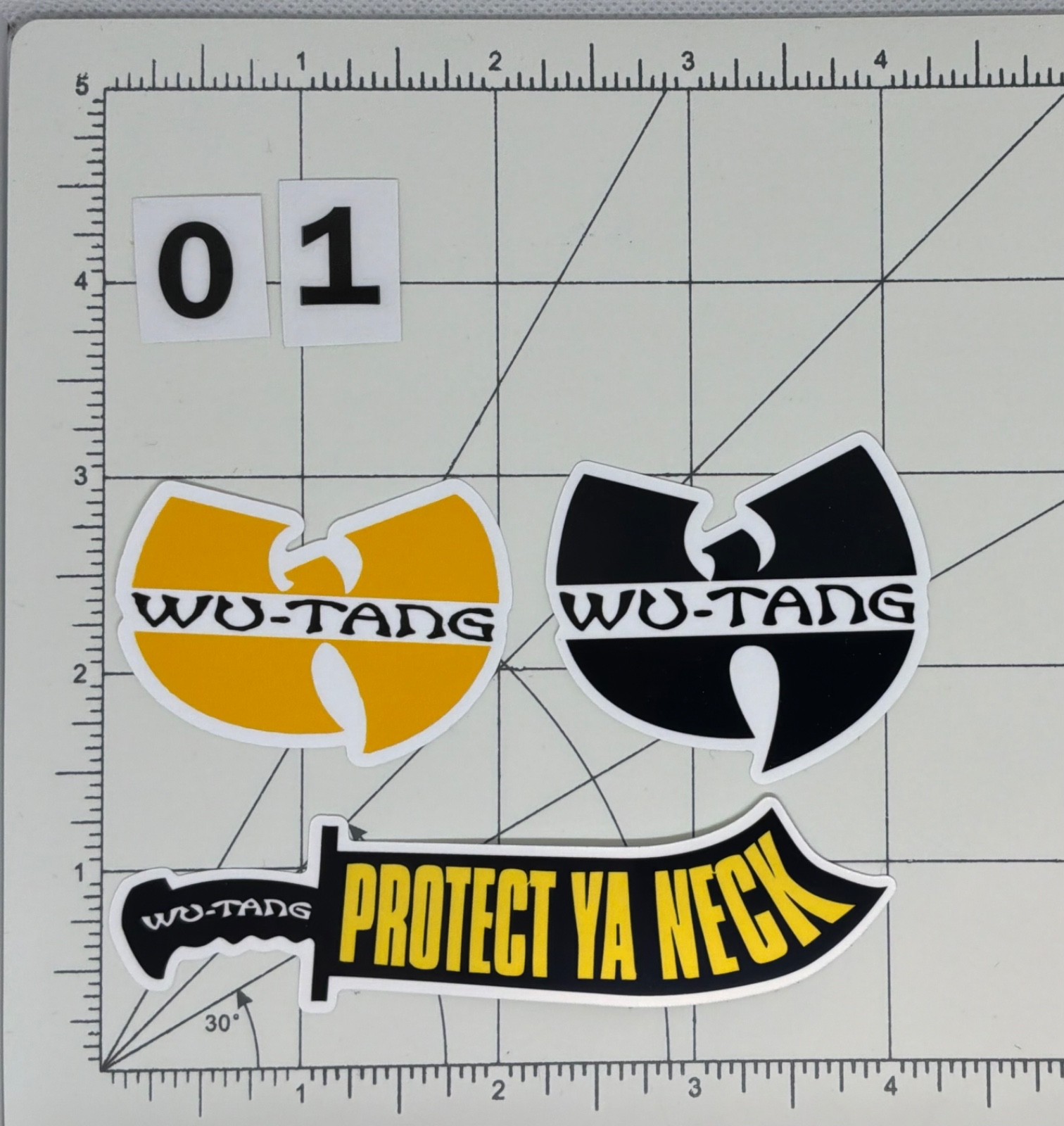 Wu Tang Clan Stickers New Multiple Options, Choose One gallery