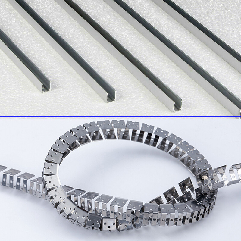 3.3ft each LED Channel Holder Mounting Clips for 8x17mm Neon LED Strip Lights gallery