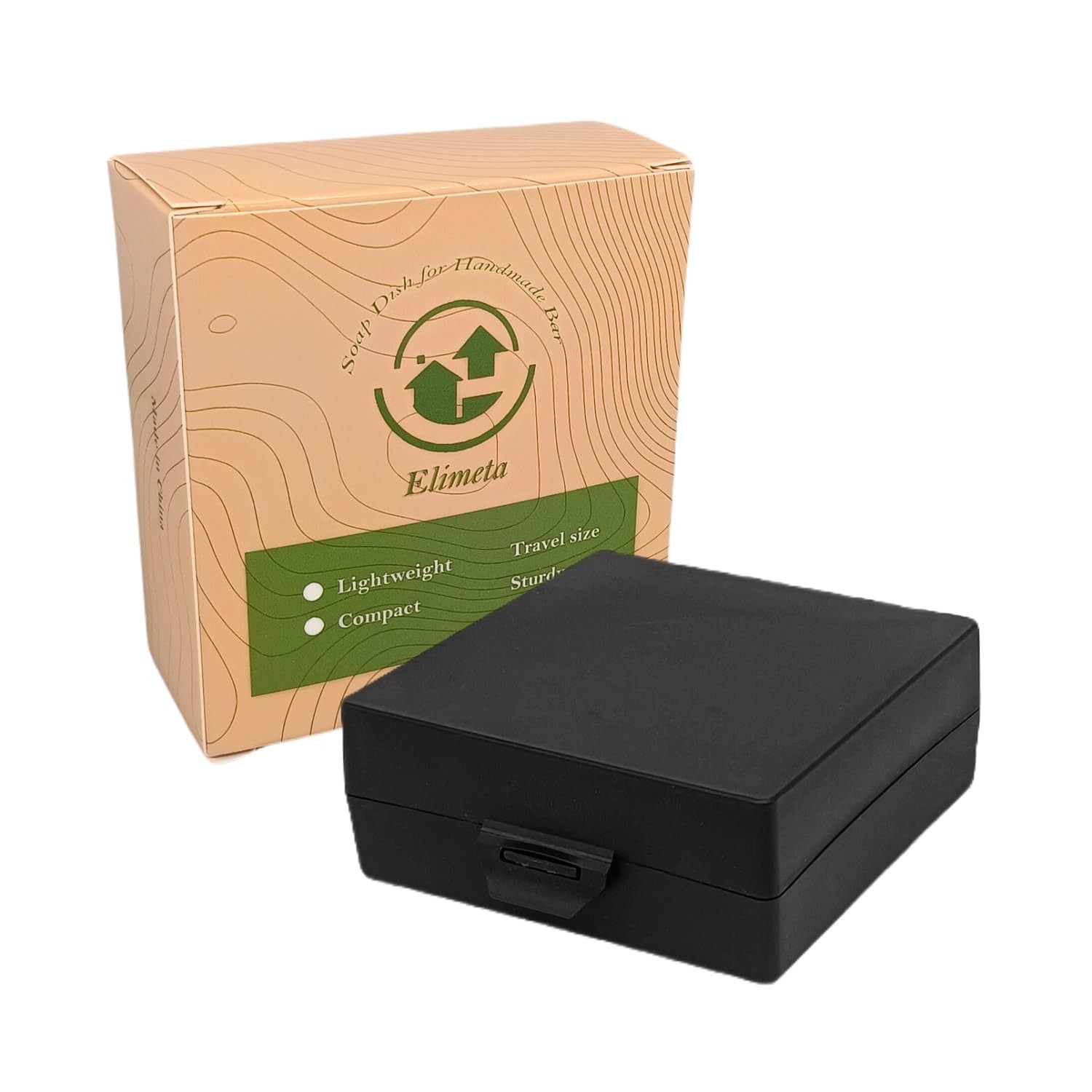 Soap Container, Square Bar Soap Holder Fit Dr Squatch Soap, Travel Soap Case (Ma gallery