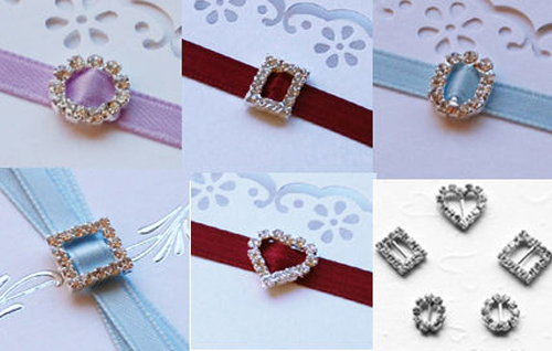10 SQUARE RECTANGLE ROUND OVAL HEART RHINESTONE BUCKLES gallery