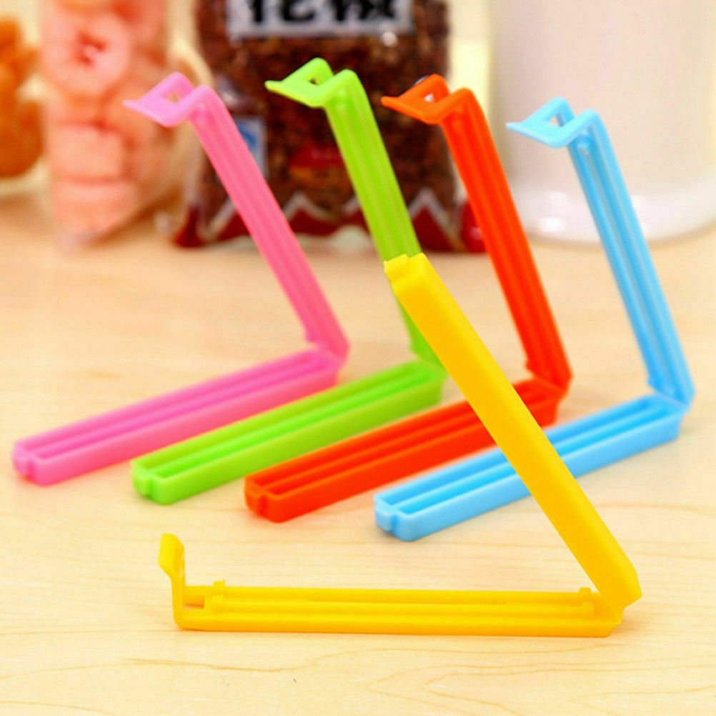 5Pcs Large Bag Clip Sealing Chip Clip Kitchen Storage Food Snack 4.3" gallery