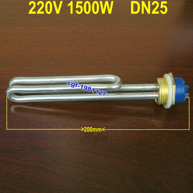 Electrical Element Booster For Water Heater 1500W/2000W/3000W/4000W DN25 gallery