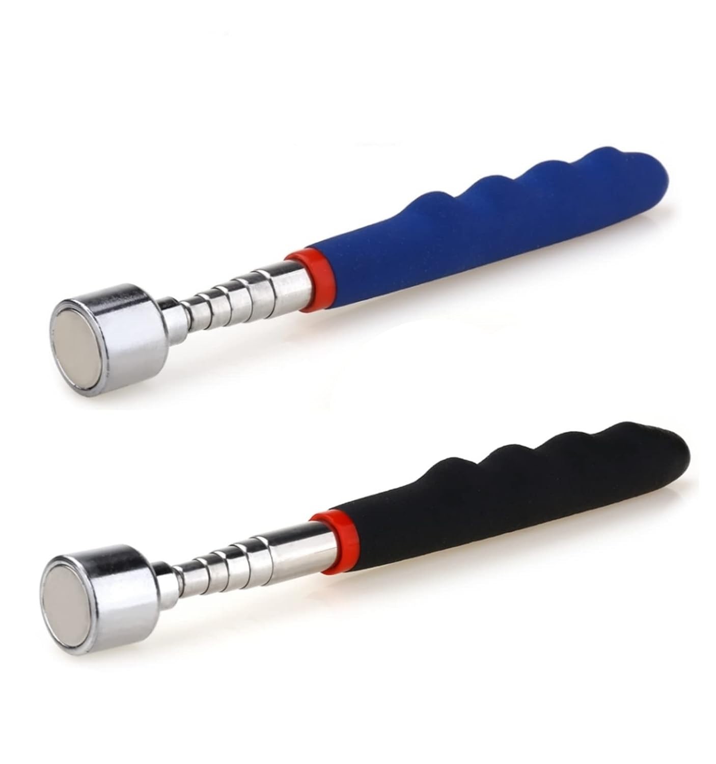 2x 30in Magnetic Telescoping Pickup Rod Tool 20lb Magnet Grabber Extension Stick gallery