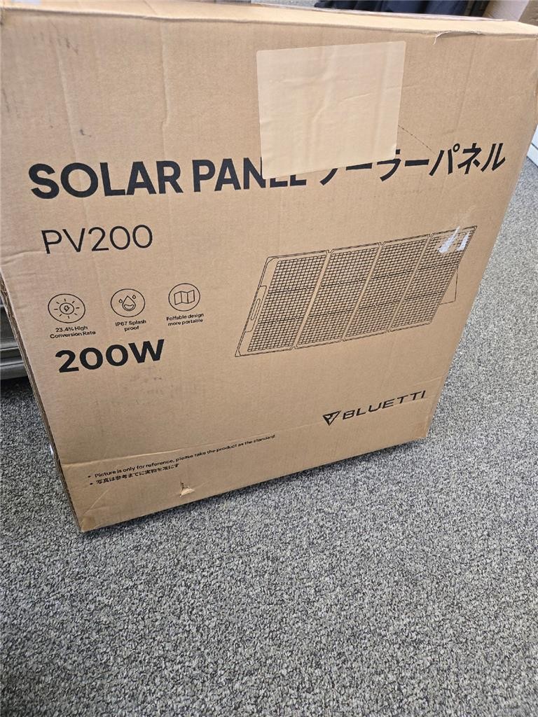 == BLUETTI 200W Solar Panel Foldable Portable Power Panel for Camping PV200 gallery