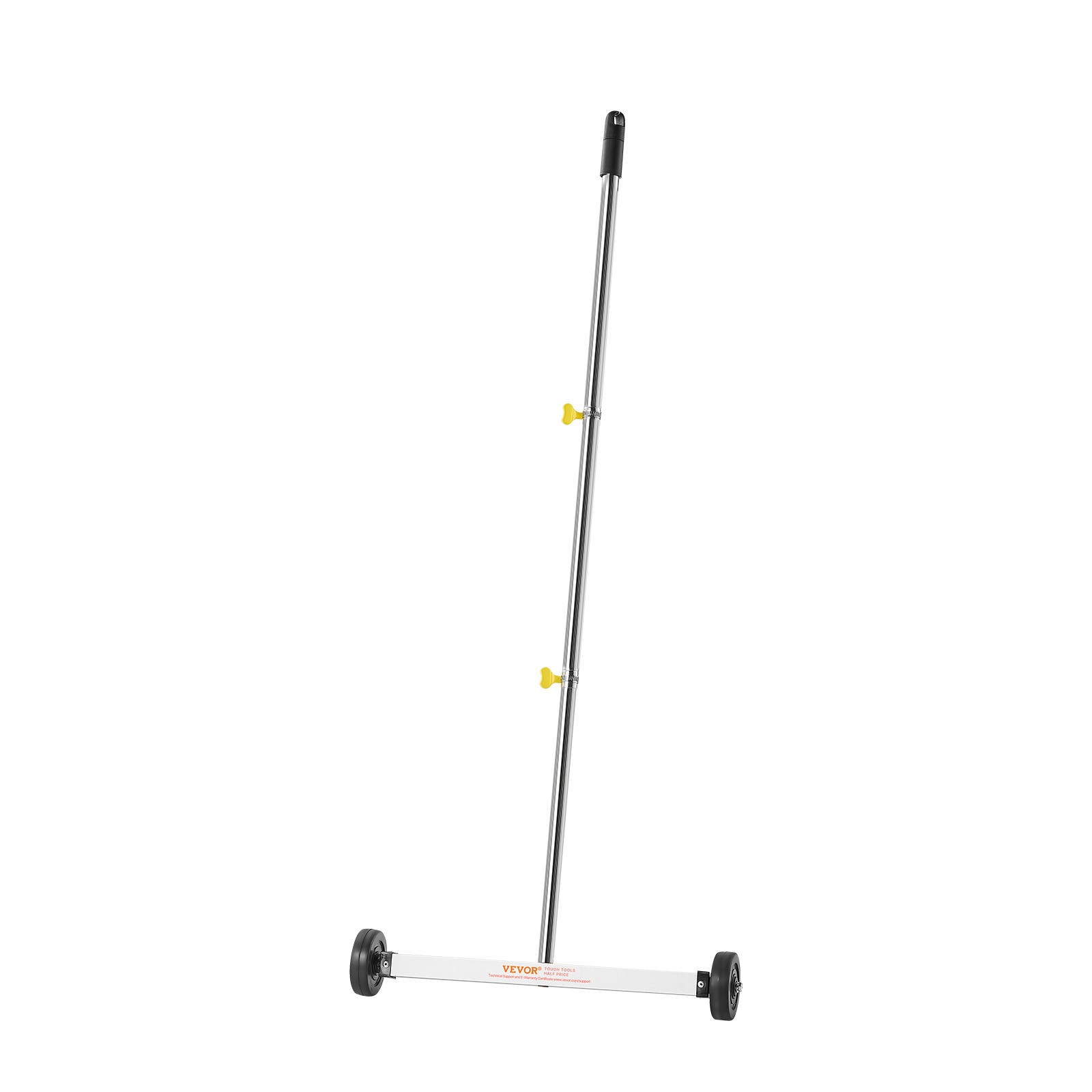 VEVOR Magnetic Sweeper with Wheels Magnetic Pickup Sweeper 17 inch 10 lbs Load gallery