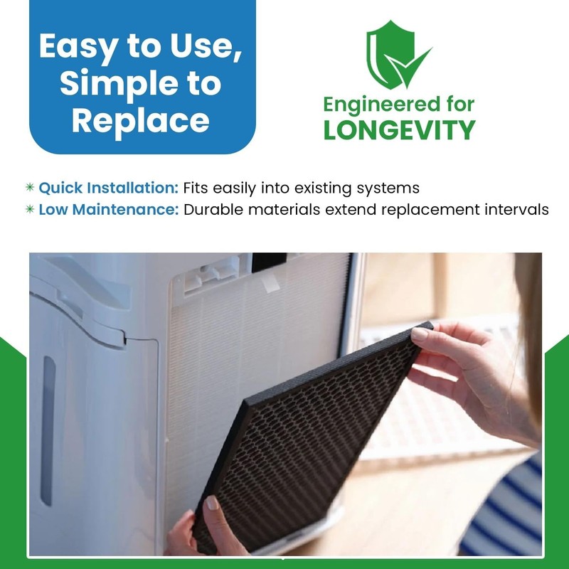 Carbon Replacement Filter Compatible with HAPF60, , , , , , – 6” x 9.25” x 0.... gallery