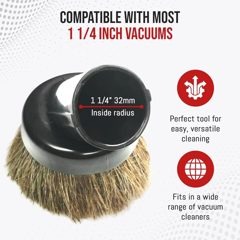 Household Cleaning Vacuum Brush Attachment - Horse Hair Vacuum Cleaner Accessori gallery