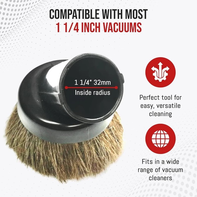 Household Cleaning Vacuum Brush Attachment - Horse Hair Vacuum Cleaner Accessori gallery