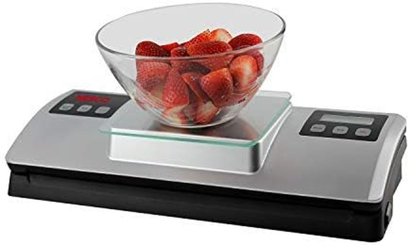 VSS-01 Automatic Food Vacuum Sealer with Digital Scale and Bag Starter Kit, Silv gallery