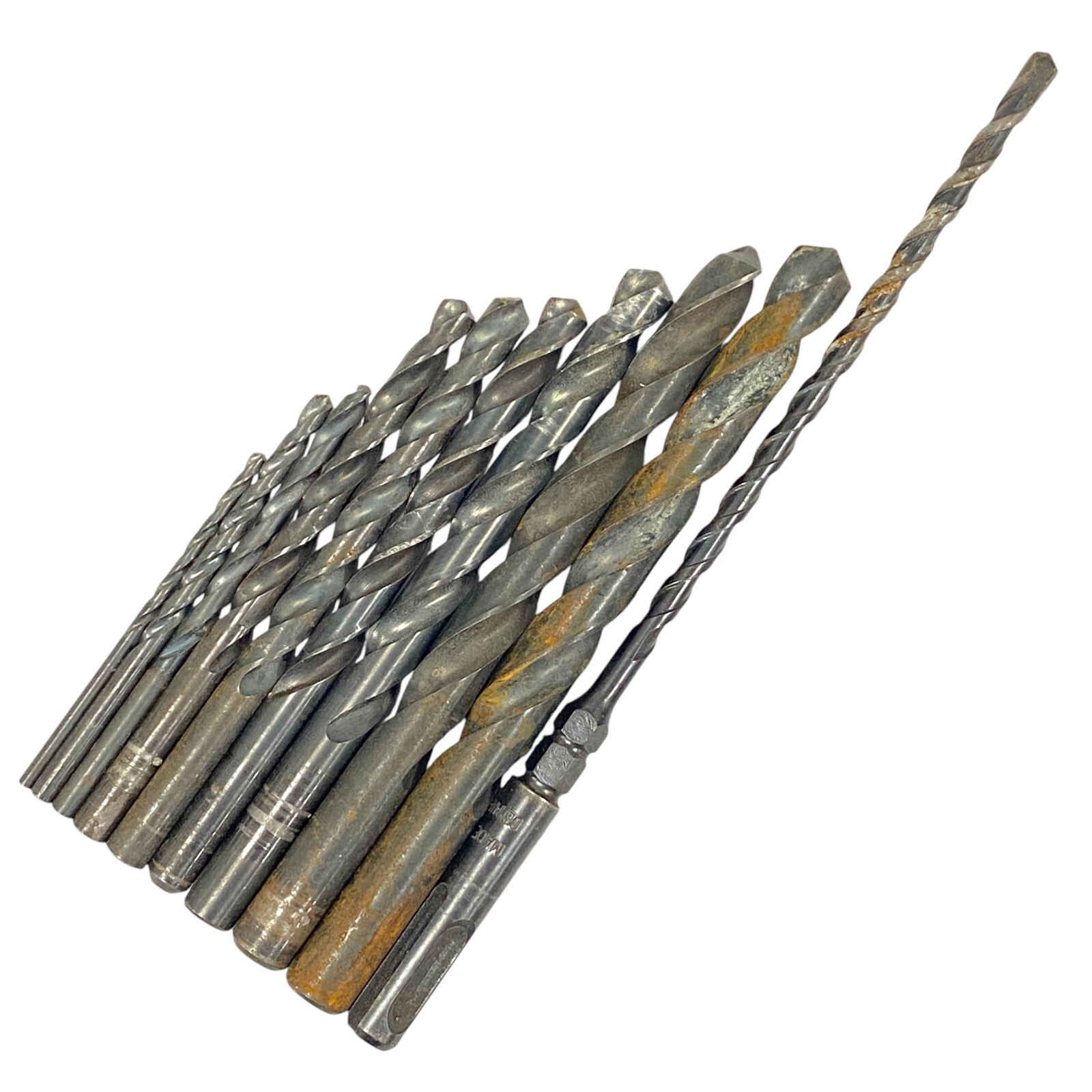 3 in - 8 in Length Mixed High Speed Steel Drill Bit Set 10 Pcs, Made in Denmark gallery