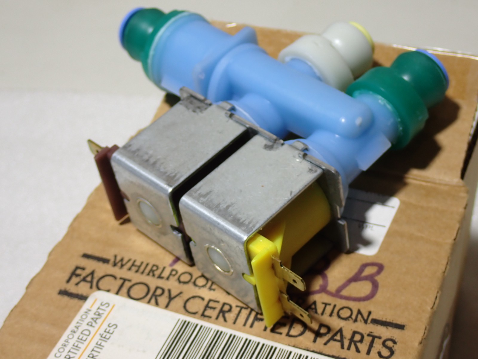 Genuine OEM Whirlpool Refrigerator Water Valve 67006322 Free Shipping NEW gallery