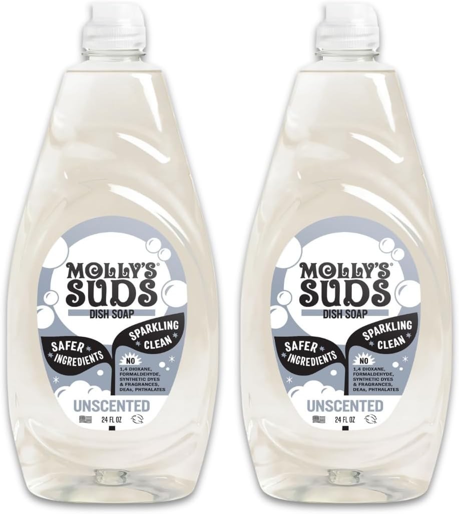 Molly's Suds Liquid Dish Soap | Clean, Simple Ingredients | Extra Scrubbing Powe gallery
