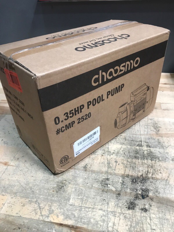 CHOOSMO Powerful Pool Pump 1/3HP 2640GPH Replacement For Sand Filter Systems gallery
