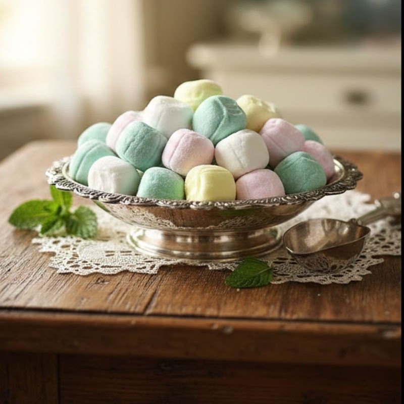 SweetGourmet Assorted Pastel Buttermints, Unwrapped Soft After Dinner Mints gallery