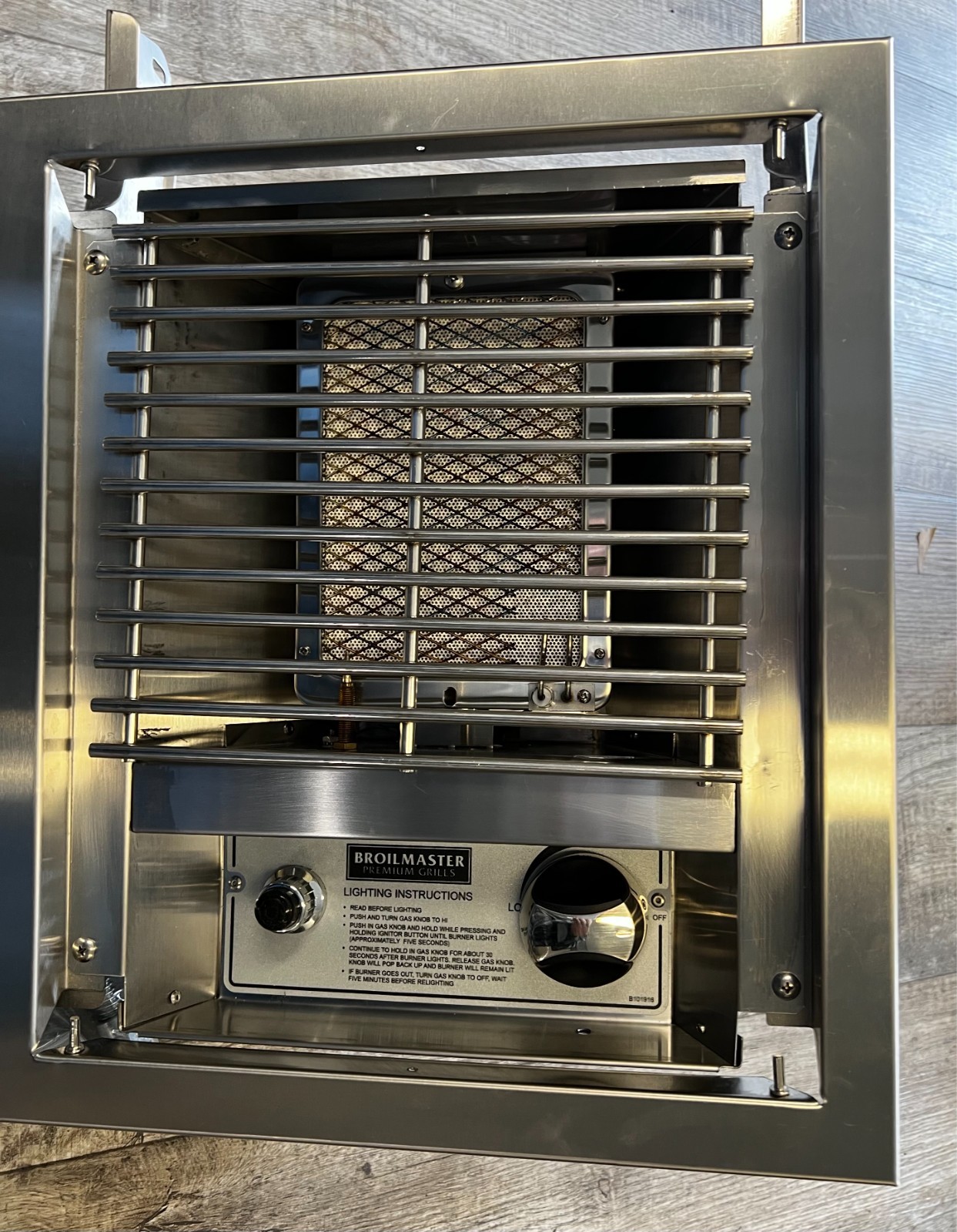 Broilmaster Grill Infrared NAT Gas Sear Side Burner w/Shelf SS DPA153/DPA151P * gallery